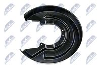 NTY HTO-VW-036 - Chapa protectora contra salpicaduras, disco de freno