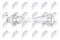 NTY NPWAU090 - Árbol de transmisión