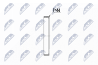 NTY NZAVV003 - Anillo sensor, ABS