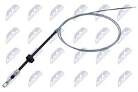 NTY HLRME006 - Cable de accionamiento, freno de estacionamiento