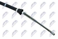 NTY HLR-SE-002 - Cable de accionamiento, freno de estacionamiento