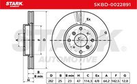 Stark SKBD0022891 - Disco de freno