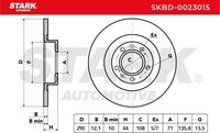 Stark SKBD0023015 - Disco de freno