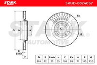 Stark SKBD-0024067 - Disco de freno