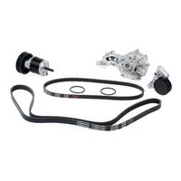Stark SKPRB51660079 - Bomba de agua + kit de correa poli V