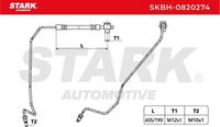 Stark SKBH-0820274 - Tubo flexible de frenos