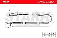 Stark SKWSS-0350107 - Sensor, revoluciones de la rueda