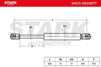 Stark SKGS-0220677 - Muelle neumático, maletero/compartimento de carga
