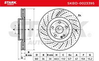 Stark SKBD0023395 - Disco de freno
