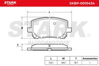 RIDEX 3405B2744 - Kit frenos, freno de disco