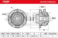 STARK SKWB-0180648 - Juego de cojinete de rueda