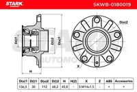 Stark SKWB-0180019 - Juego de cojinete de rueda