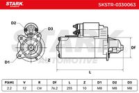 STARK SKSTR-0330063 - Motor de arranque