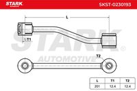 Stark SKST-0230193 - Travesaños/barras, estabilizador