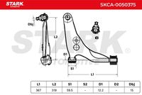 Stark SKCA0050375 - Barra oscilante, suspensión de ruedas