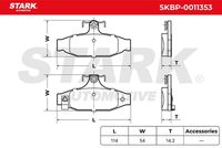 Stark SKBP-0011353 - Juego de pastillas de freno
