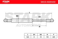 Stark SKGS-0220402 - Muelle neumático, maletero/compartimento de carga