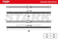 Stark SKWIB-0940046 - Limpiaparabrisas