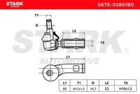 Stark SKTE-0280180 - Rótula barra de acoplamiento