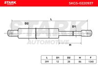 Stark SKGS-0220937 - Muelle neumático, maletero/compartimento de carga