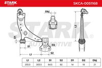 Stark SKCA-0051168 - Barra oscilante, suspensión de ruedas