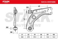 Stark SKCA-0051686 - Barra oscilante, suspensión de ruedas