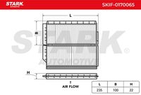 Stark SKIF-0170065 - Filtro, aire habitáculo