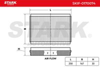 Stark SKIF-0170074 - Filtro, aire habitáculo