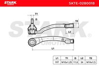 Stark SKTE-0280018 - Rótula barra de acoplamiento