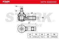 Stark SKTE-0280030 - Rótula barra de acoplamiento