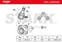 Stark SKSL-0260008 - Rótula de suspensión/carga