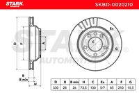 Stark SKBD-0020210 - Disco de freno