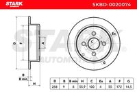 Stark SKBD0020074 - Disco de freno