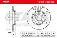 Stark SKBD-0020386 - Disco de freno