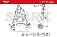 Stark SKCA-0050123 - Barra oscilante, suspensión de ruedas