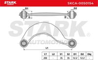Stark SKCA-0050154 - Barra oscilante, suspensión de ruedas