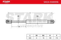 Stark SKGS-0220316 - Muelle neumático, maletero/compartimento de carga