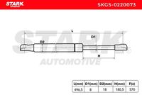 Stark SKGS-0220073 - Muelle neumático, maletero/compartimento de carga