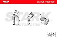 Stark SKWSS-0350008 - Sensor, revoluciones de la rueda