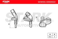 Stark SKWSS-0350022 - Sensor, revoluciones de la rueda