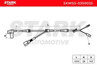 Stark SKWSS-0350025 - Sensor, revoluciones de la rueda