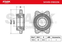 Stark SKWB-0180236 - Juego de cojinete de rueda