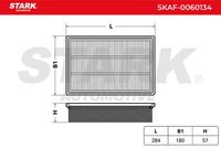 Stark SKAF-0060134 - Filtro de aire