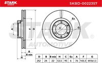 Stark SKBD0022357 - Disco de freno