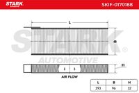 Stark SKIF-0170188 - Filtro, aire habitáculo