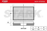 Stark SKIF-0170105 - Filtro, aire habitáculo
