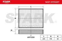 Stark SKIF-0170227 - Filtro, aire habitáculo