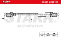 Stark SKBH-0820180 - Tubo flexible de frenos