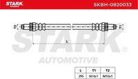 Stark SKBH-0820033 - Tubo flexible de frenos