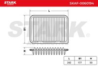 Stark SKAF0060194 - Filtro de aire